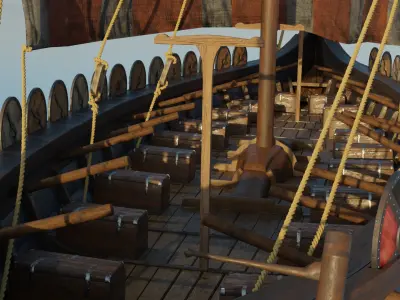 Viking Ship 3D model