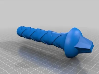 powerful sword in the world 3d mode 3D model