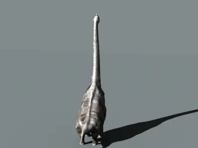 Brachiosaurus dinosaur 3D model