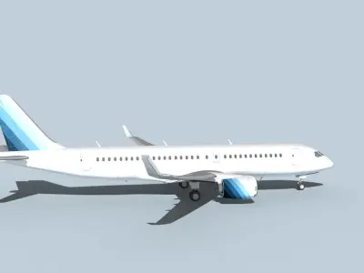 Bombardier CS100 Corporate 2 3D model