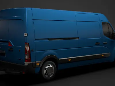 Opel Movano L3H2 Van 2020 3D model