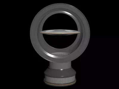 Home Wind Tunnel - Desktop Toy - Meissner Coanda Dyson - Concept 3D model