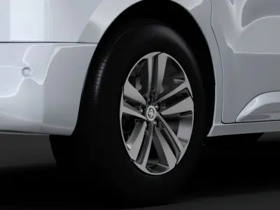 Vauxhall Zafira Life 2019 wheel 3D model