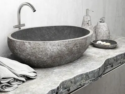 Washing stone n7 3D model