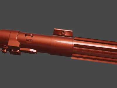 Darth Vaders Lightsaber Free 3D model