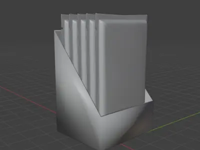 Sachet Pack 3D model