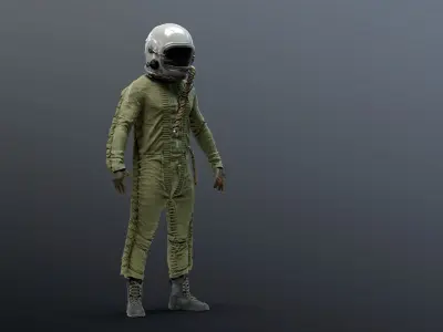 FLIGHT SUIT High altitude Pilot 3D model