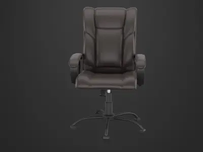 Staples Kelburne Luxura Faux Leather Desk Chair Free 3D model