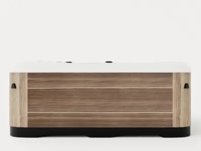 Luxouz Light Spabad 73 Jets 5 Pers Low-poly 3D model