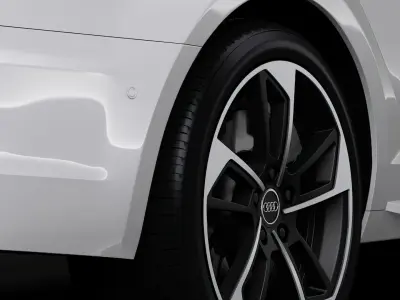 Audi A4 L 45 TFSI quattro S line B9 2016 wheel 3D model