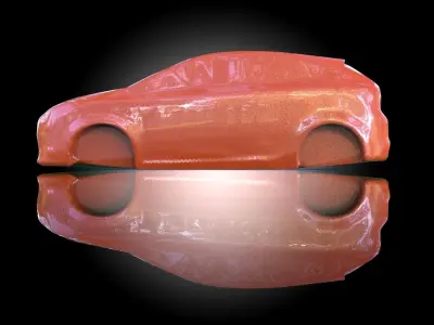 SUV Car Body1 Free 3D model