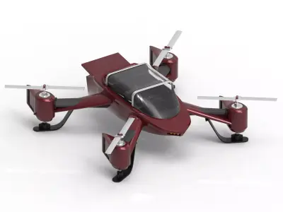 AXIX SKYRIDER Low-poly 3D model