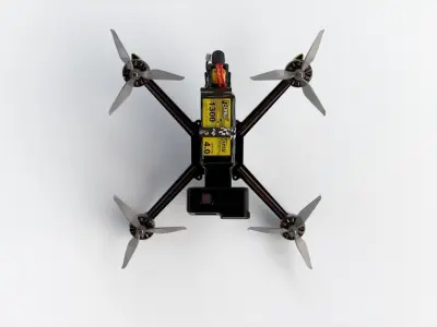 FPV Drone IFlight Nazgul Evoque 3D model