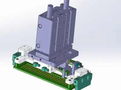 Gas claw institutions 3D model