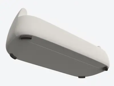 Sofa Baker Cabochon Free 3D model