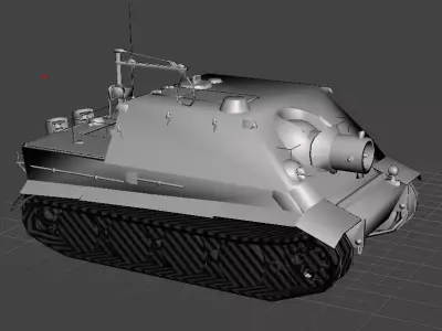 Sturmpanzer VI Sturmtiger Free 3D print model