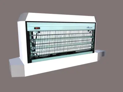 Insect Killer Machine Low-poly 3D model
