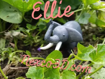Ellie elephant 3D model