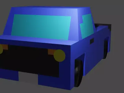 92 Moshita Transpota Free low-poly 3D model