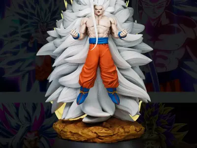 goku infinity 3D print model