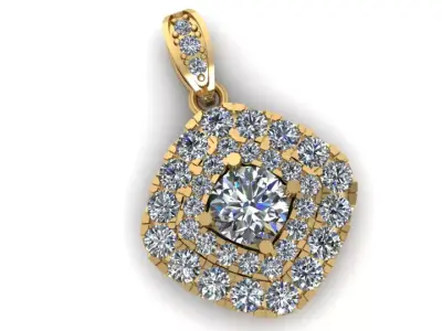 Diamond Pendants 3D print model