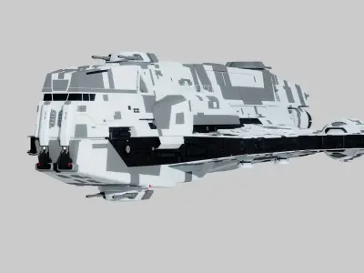 Gozanti Attack Cruiser LITE 3D model