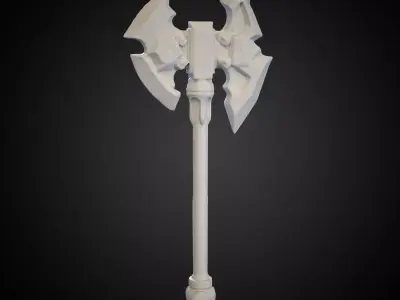 Stylized Axe 15 3D model