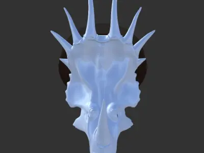 Styracosaurus Dinosaur Trophy 3D model