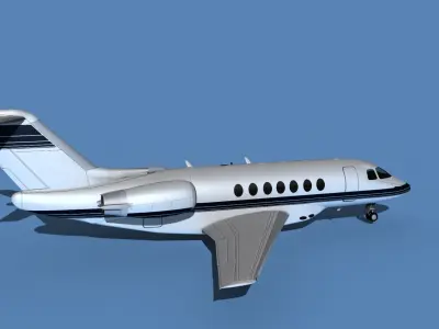 Hawker Siddley 4000 V05 3D model