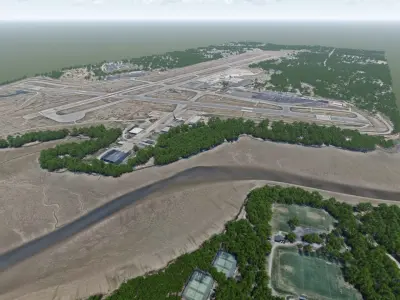 Portland International Jetport 3D model