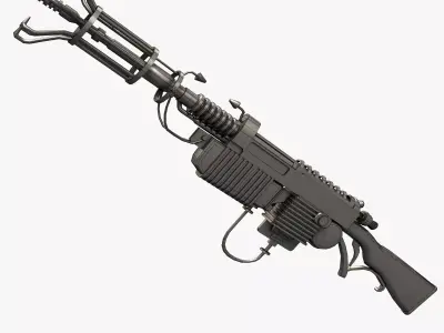 Wunderwaffe DG-2 Low-poly 3D model