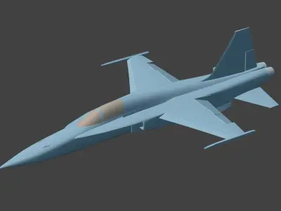 F-5s SuperTiger 3D print model