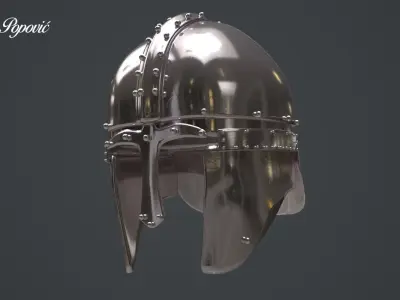 Byzantine Helmet 3D model