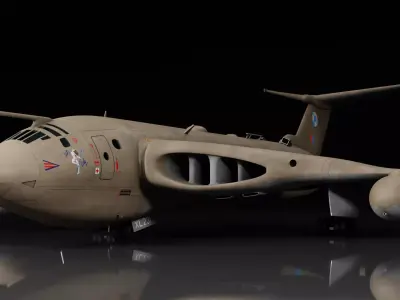 Handley Page Victor K2 tanker 3D model