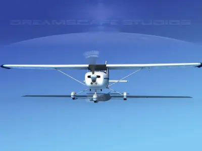 Cessna 152 Commuter V04 3D model