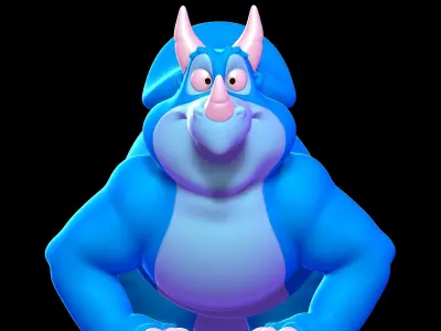 Woog - Were Back a Dinosaurs Story 3D print model