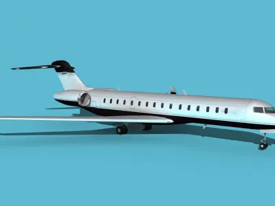Bombardier Global 7000 V04 3D model