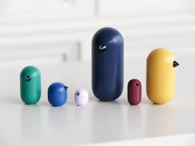 Little Bird by Normann Copenhagen all sizes all colors 3D model