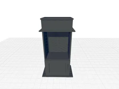 Tuff Stor by American Furniture Classics Fishing Storage 3D model