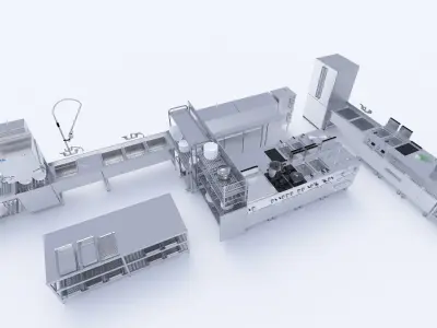 Commercial Kitchen v2 3D model