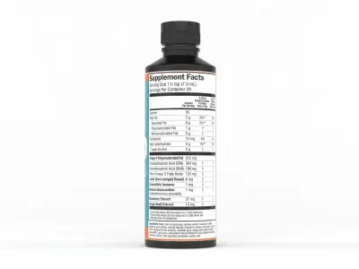 Fish Oil 3D model