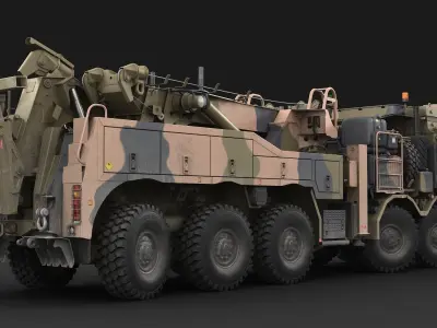 MAN HX45M Armor 3D model