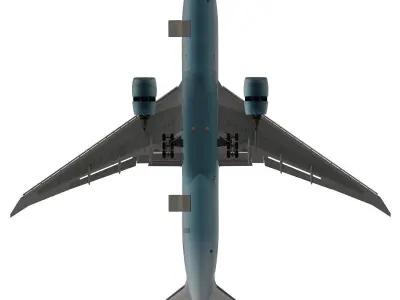 Boeing 777-200LR Air Canada 3D model