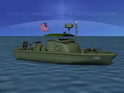 PBR Patrol Boat Riverine 3D model