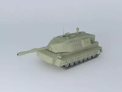 hard tank xagan Free 3D model