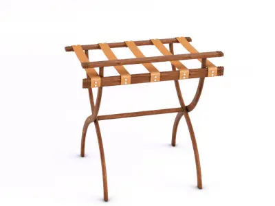 Folding Artist Chair 3D model