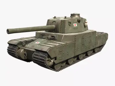 Type 2605 Super Heavy Tank 3D model