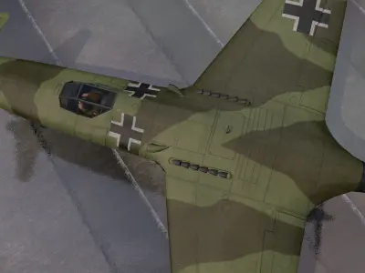 Henschel Hs-P-75 3D model