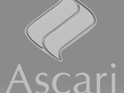 ascari logo 3D model