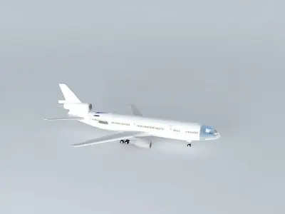 McDonnel Douglas D1030 Free 3D model
